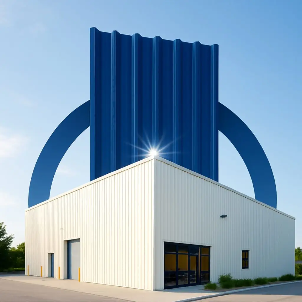 Roofing sheets in Industries